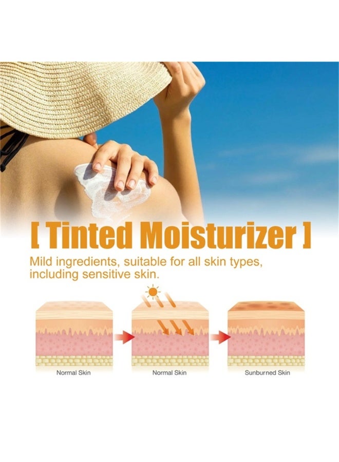 SOUG Outdoor Protective Cream! SPF50+ High Sun Protection + 12H Makeup-Won't Smudge, Waterproof, Sweatproof, Brightening, and Non-Whitening 50ML - Image 5